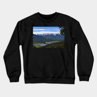 View from Norquay. Crewneck Sweatshirt